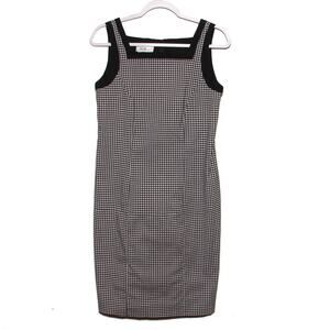 Vintage AGB Checked Jumper Dress Size 6 Sleeveless